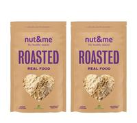 Beurre de cacahuète en poudre sans matières grasses 400 gr nut&me | 100% naturel et végétalien | Peanut Butter Powder | Protéines de haute qualité | Sans gluten | Pack 2 x 200 g