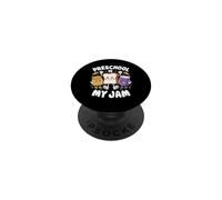 Beurre de cacahuète et gelée pour élèves de Preschool is My Jam Teacher PopSockets PopGrip Adhésif