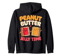 Beurre de cacahuète Jelly Time Cute Peanut Butter Lover Sweat à Capuche