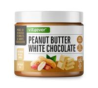 Beurre de cacahuètes au chocolat blanc - 500g de crème de cacahuètes White Chocolate avec 70% de cacahuètes - Purée de cacahuètes Smooth Cremy - Végétarien