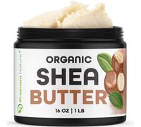 Beurre de karit biologique de nature premium - Beurre de corps pur et cru vierge non raffin - cicatrice de soins de la peau sche et crme ten