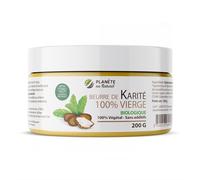 Beurre de Karité 200 g - Biologique - 100% vierge - 100% végétal - sans additifs - Non raffiné