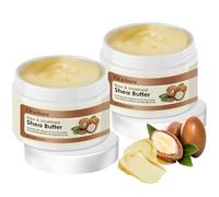 Beurre de Karité,2Pcs Beurre de Karité Bio,Shea Butter Hydratant Visage | Hydratant et Non Gras,Votre Peau et Vos Cheveux Ne Seront Plus Secs, Beurre de Karité Adapté à Tous Types de Peaux 120g