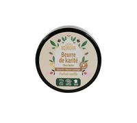 Beurre de Karité Bio - Parfum vanille d'origine naturelle - COSMOS ORGANIC - Nourrissant et réparateur - 100g - BEROIA