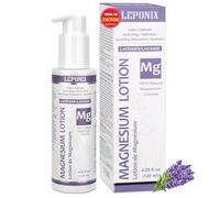 Beurre de magnésium pour le sommeil, apaisant et relaxant pour soulager la douleur - Beurre corporel au magnésium hydratant pour les jambes agitées et un meilleur sommeil