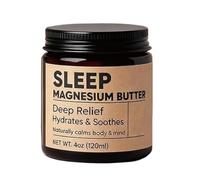 Beurre De Magnésium Pour Le Sommeil, Avec Formule D'aromathérapie, 100ml, Crème De Magnésium Au Beurre De Karité Et De Mangue, Lotion De Soulagement Musculaire, Apaisante, Pour Femmes, Hommes, Adultes