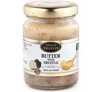 Beurre de truffe, beurre avec truffe blanche borchii vitt, Burro con tartufo, goût et saveur intenses, convient pour les truffes blanches, apéritifs, plats de pâtes, viande, toast, popcorn 80 g