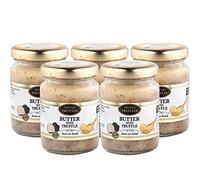 Beurre de truffe, beurre avec truffe blanche borchii vitt, Burro con tartufo, goût et saveur intenses, convient pour les truffes blanches, apéritifs, plats de pâtes, viande, toast, popcorn 5 x 80 g