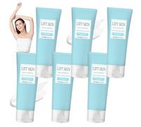 Beurre jeunesse raffermissant LuxeLift, crème liftante et raffermissante anti-âge, hydratation quotidienne, atténue les ridules, avec lotion à l'acide hyaluronique pour le corps et le visage (6pcs)