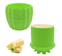Beurrier à poser sur le comptoir - Pot à beurre en silicone avec couvercle - Beurrier avec couvercle - Porte-beurre pour femmes, hommes, adultes - Butterto français