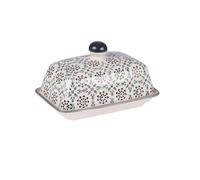 Beurrier avec couvercle cloche Grès NELSON Mandala TABLE PASSION