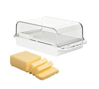 Beurrier avec couvercle hermétique pour maison de campagne | Porte-beurre pour réfrigérateur - Convient pour fromage frais de la côte orientale, plan de travail, réfrigérateur, cuisine