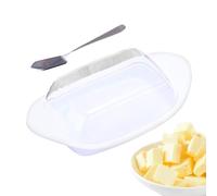 Beurrier Avec Couvercle,Organisateur d'Aliments en Forme de Bateau | Plat à Beurre pour Réfrigérateur - Pour Cadeau de Maison Anniversaire Fête des Mères Foyer Salle à Manger Petit-Déjeuner Réunion
