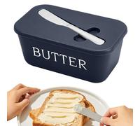 Beurrier avec dispositif de coupe, récipient à fromage hermétique pour la cuisson, le réfrigérateur, le camping, la cuisine et le stockage