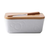 Beurrier Beurrier en céramique avec couvercle Western Food Set Pour Restaurants et Particuliers