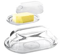 Beurrier Beurrier en verre, 19,5 x 13 cm