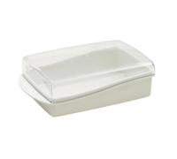 Beurrier - CURVER - Prima - Polypropylène - Blanc - Compatible lave-vaisselle - 18x10x6 cm