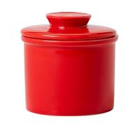 Beurrier de couleur unie pour comptoir avec ligne d'eau, beurrier avec couvercle, beurrier français pour comptoir