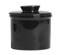 Beurrier de couleur unie pour comptoir avec ligne d'eau, beurrier avec couvercle, beurrier français pour comptoir