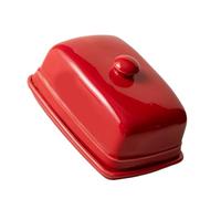 Beurrier en céramique, récipient rectangulaire de stockage des aliments avec couvercle pour comptoir de cuisine et organisation du réfrigérateur, stockage du beurre en céramique
