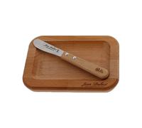 Beurrier et tartineur Tradition en bois de hêtre Jean Dubost