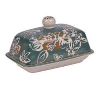 Beurrier Faustine 16x11 cm - Table Passion - Vert - Grès Vert G