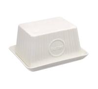 Beurrier en Céramique "Monty" 15cm Blanc