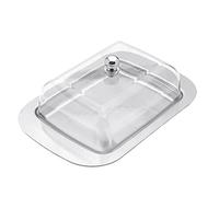 Beurrier Lot de 2 beurriers hermétiques avec couvercle en acier inoxydable for le stockage du beurre sur comptoir et au réfrigérateur Pour La Cuisine