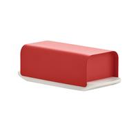 Alessi Beurrier Mattina 9.5x21 cm Rouge-acier inoxydable