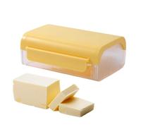 Beurrier moderne avec cutter hermétique, support de stockage de beurre de comptoir avec couvercle, pour comptoir de réfrigérateur, camping-car, ferme, maison, restaurant, fête commerciale