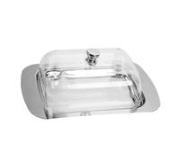 Beurrier - Plateau À Beurre Avec Couvercle | Plateau À Beurre Antidérapant Avec Couvercle Et Poignée, Peut Contenir Le Comptoir Du Beurre Pour La Décoration De La Cuisine Et La Côte Ouest/est