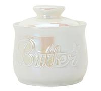 Beurrier pour comptoir avec ligne d'eau, beurre français bleu pour comptoir, beurrier avec couvercle