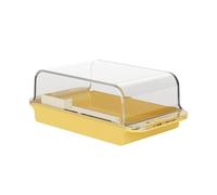Beurrier Pour Frigo | Range-Beurre Hermétique Transparent Style Ferme | Support à Beurre Élégant pour Bâton - Pour Fromage À La Crème Style Côte Est Comptoir Étagère De Réfrigérateur Porte Frigo