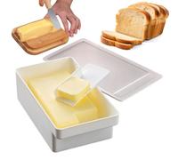 Beurrier Pour Réfrigérateur Boîte À Beurre Pour Frigo Avec Couteaux