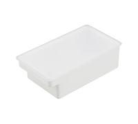 Beurrier pour réfrigérateur - Boîte en plastique transparent avec couvercle, passe au lave-vaisselle, sans BPA. Récipient parfait pour votre garde-manger, comptoir ou réfrigérateur