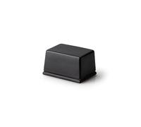Beurrier pourplaquede beurre 125 g, céramique noire 9,5x7x6cm, Unique
