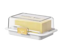 Beurrier,Récipient Hermétique pour Conserver le Beurre,avec Couvercle et Cuillère Doseuse Multifonctionnelle,pour Réfrigérateur de Comptoir