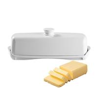 Beurrier rectangulaire avec couvercle, récipient à beurre moderne hermétique pouvant contenir du beurre en ABS, passe au lave-vaisselle, gadgets de cuisine pour comptoir de cuisine, réfrigérateur et