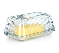 Beurrier Verre Cloche à Beurre Transparent Cuisine Élégante