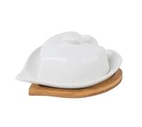 Beurrière Beurrier réutilisable en forme de cœur Cuisine | Beurrier for la cuisine
