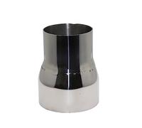 BEUTEE Système D'échappement Universel Multiple en Acier Inoxydable Adaptateur Droit Réducteur Voiture Moto Silencieux D'échappement Pipeline Tuyau Soudé Tuyau D'échappement (Taille : O.D 48mm-60mm)