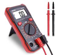 BEVA Multimètre Numérique, Testeur Électrique AC/DC Tension/DC Courant | Testeur de Batterie 9 en 1 ,Résistance/Capacité/DIODE Avec Autonomie Automatique Jusqu'à 600V,Pince de Courant,Voltmètre