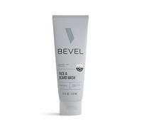 Bevel Face & Beard Wash with Witch Hazel and Aloe Vera to Cleanse, Hydrate and Brighten Skin, 4 Fl Oz