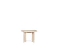 Ferm Living Table à manger Bevel Ø117 cm Hêtre blanchi à l'huile