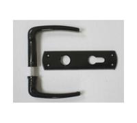 Bever & Klophaus Set de poignées Serrure universelle PZ noir 55mm VK 8mm Quantité:1