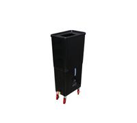 Beverage Bin, Pour les restes de boissons, noir, bac à boissons, poubelle à boissons, collecter les cocktails, garnitures, thé, bière, vin, glace et pailles