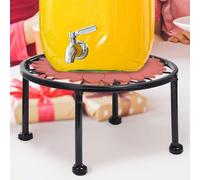 Beverage Dispenser Stand - Drink Water Dispenser Holder Stand | Stable Dispensing Solution, Effortless Assembly Rack Drinking Water Crock Base | Versatile For Kitchens Juice Lemonade Dispensers Jar