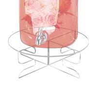 Beverage Stand - Acrylique Drink Beverage Dispenser Base | Organisateur Shelf For Jug Pitcher Cupcake Display Kitchen Table Dining Coffee Catering Events Party Dessert