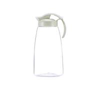 Beverage Storage Container Heat Cold Water Jug Plastic Juice Pitcher Household Teapot Kettle - Size L (Green)