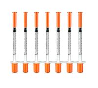 Beverly Healthcare Lot de 25 outils de mesure de laboratoire de 1 ml avec tubes en plastique de 30 g de 8 mm - Scellés individuellement, utilisations multiples, outil de mesure pour la séparation des